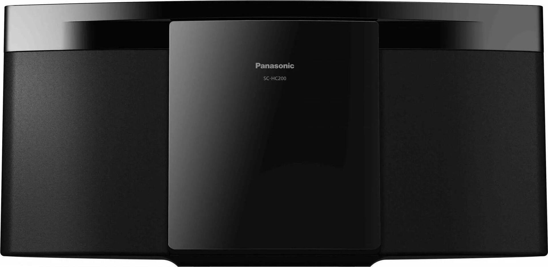 Micro sistema de áudio PANASONIC SC-HC200EG-K (20 W - AC - Preto)