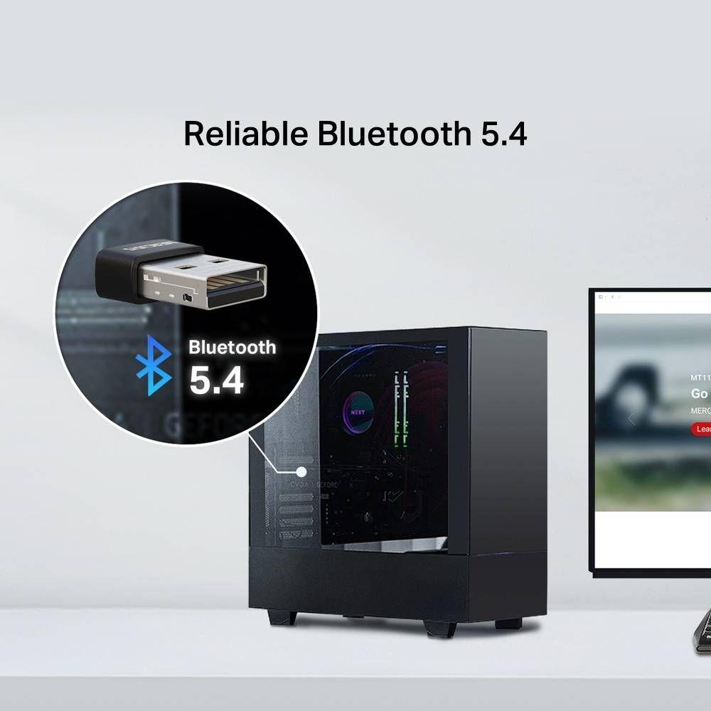 Adaptador Bluetooth USB Nano MERCUSYS MA5B (USB-A - Preto) — miniatura 4