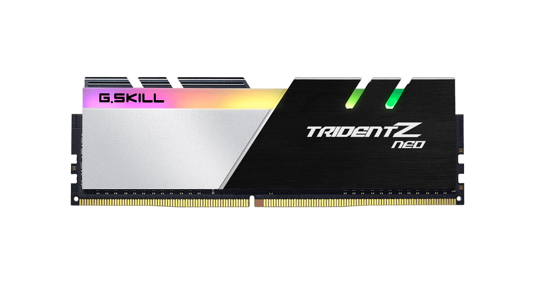 Kit de Memória RAM G.SKILL TridentZ Neo Series F4-3600C16Q-32GTZNC (1800 MHz - 32 GB - DIMM)