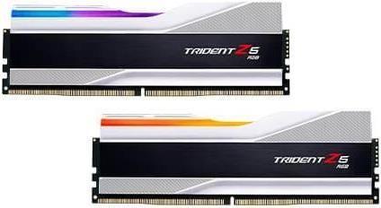 Memória RAM G.SKILL Trident Z5 RGB Silver F5-6400J3239G16GX2-TZ5RS (6400MHz - 32GB - 288-pin DIMM)