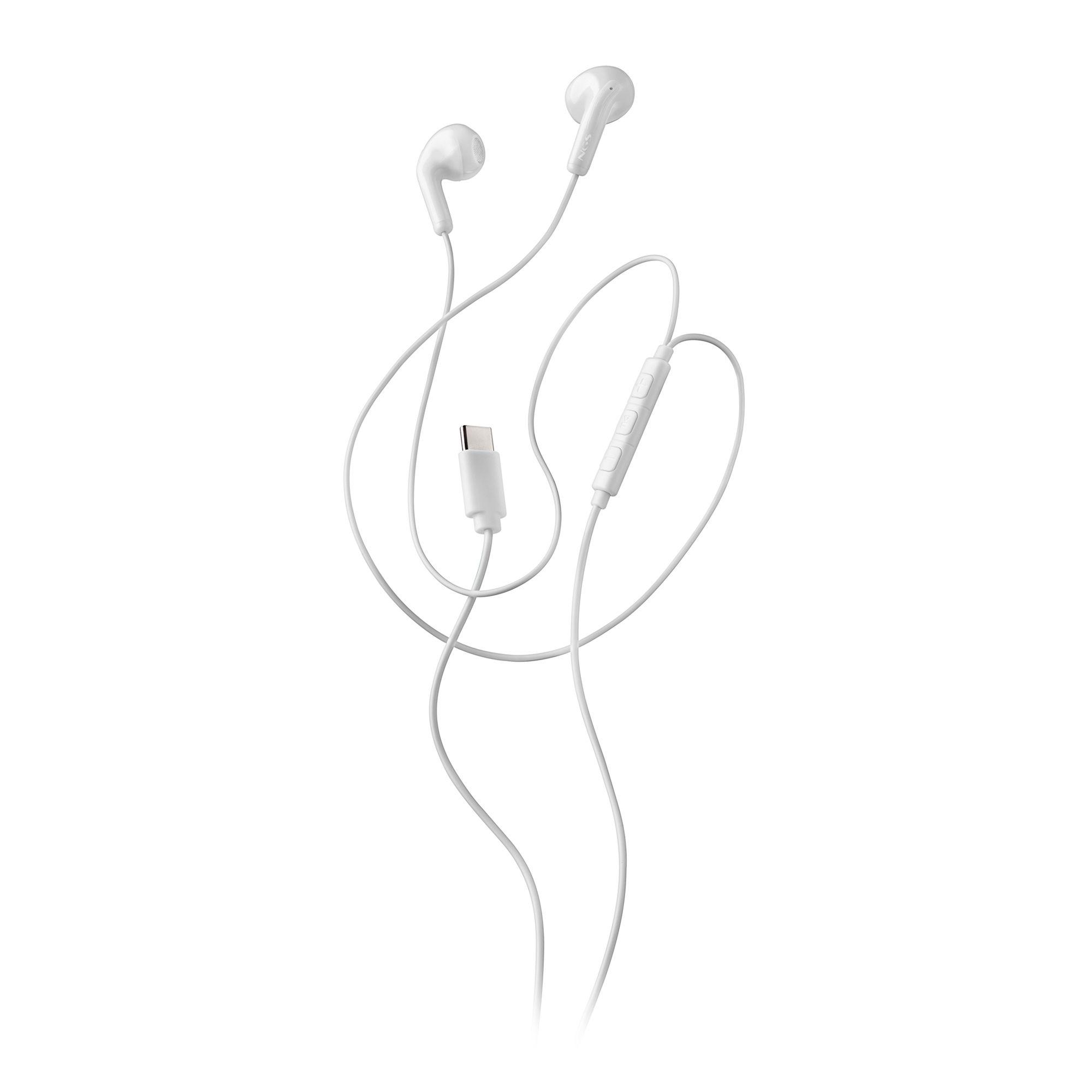 Auscultadores NGS Cross Glide (Binaural - Com fios - Intra-aural - Branco), miniatura 4