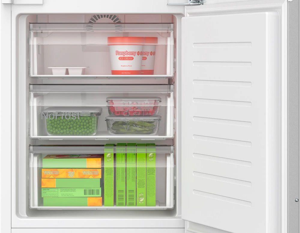 Frigorífico Combinado Encastre BOSCH KIN96VFD0 (290 l - 193,5x55,8x54,8 cm - 56 cm - Branco) — miniatura 3