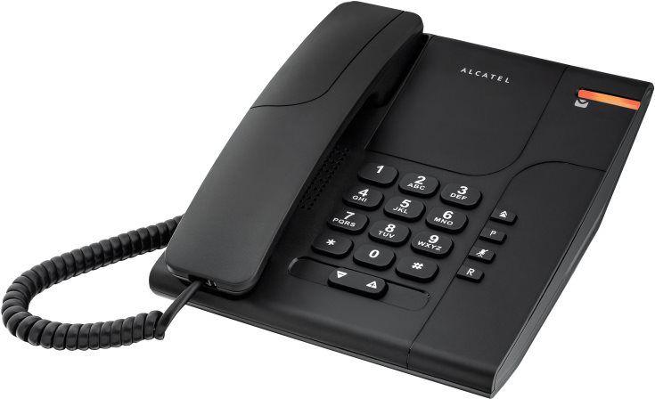 Telefone Fixo com Fios ALCATEL Temporis 180 (Preto)