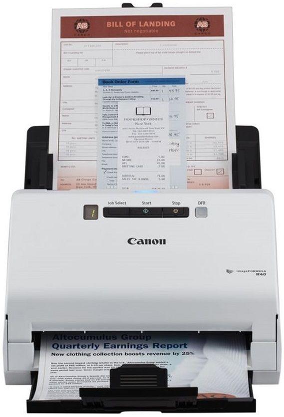 Scanner de Documentos CANON imageFORMULA R40 (USB 2.0 - Preto e Branco), miniatura 2