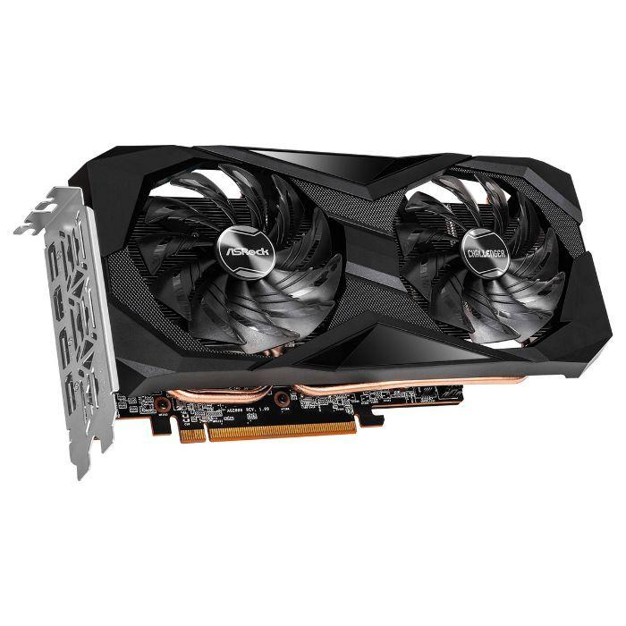 Placa Gráfica ASROCK Radeon RX 7600 Challenger OC (AMD Radeon RX 7600 - 8 GB - 128 bit - Preto), miniatura 2