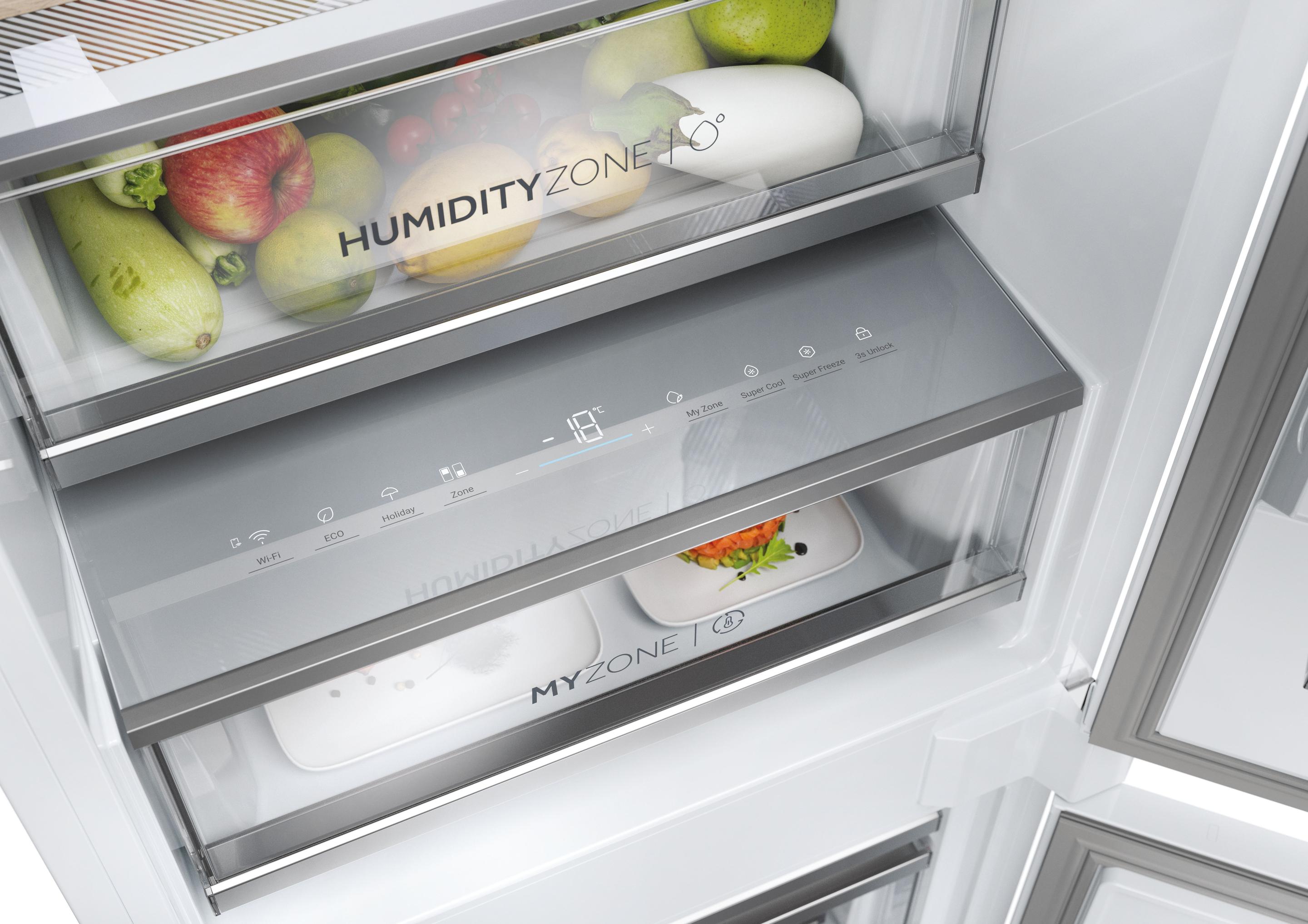 Frigorífico Combinado Encastre HAIER HBW7518C (268 L - hOn - 177,2x54x55 cm - Branco) — miniatura 4