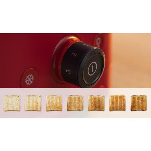 Torradeira BOSCH TAT3M124 (950 W - 2 fatias - Plástico - Vermelho), miniatura 4