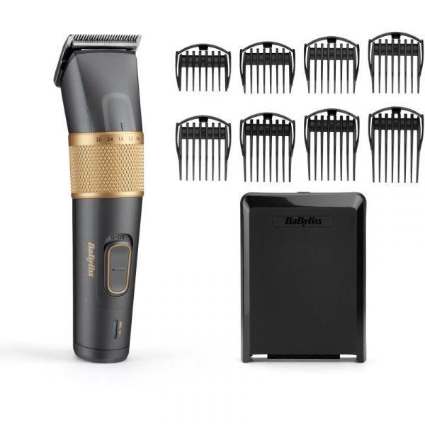 Máquina de Cortar Cabelo BABYLISS E987E (Lâminas de grafite, 45 mm - Dourado/Granito) — miniatura 2