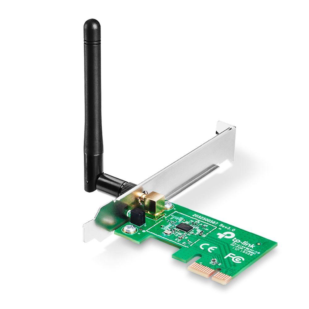Placa de Rede PCIe TP-LINK TL-WN781ND (150 Mbit/s - Single-band - PCI Express - Verde) — miniatura 2