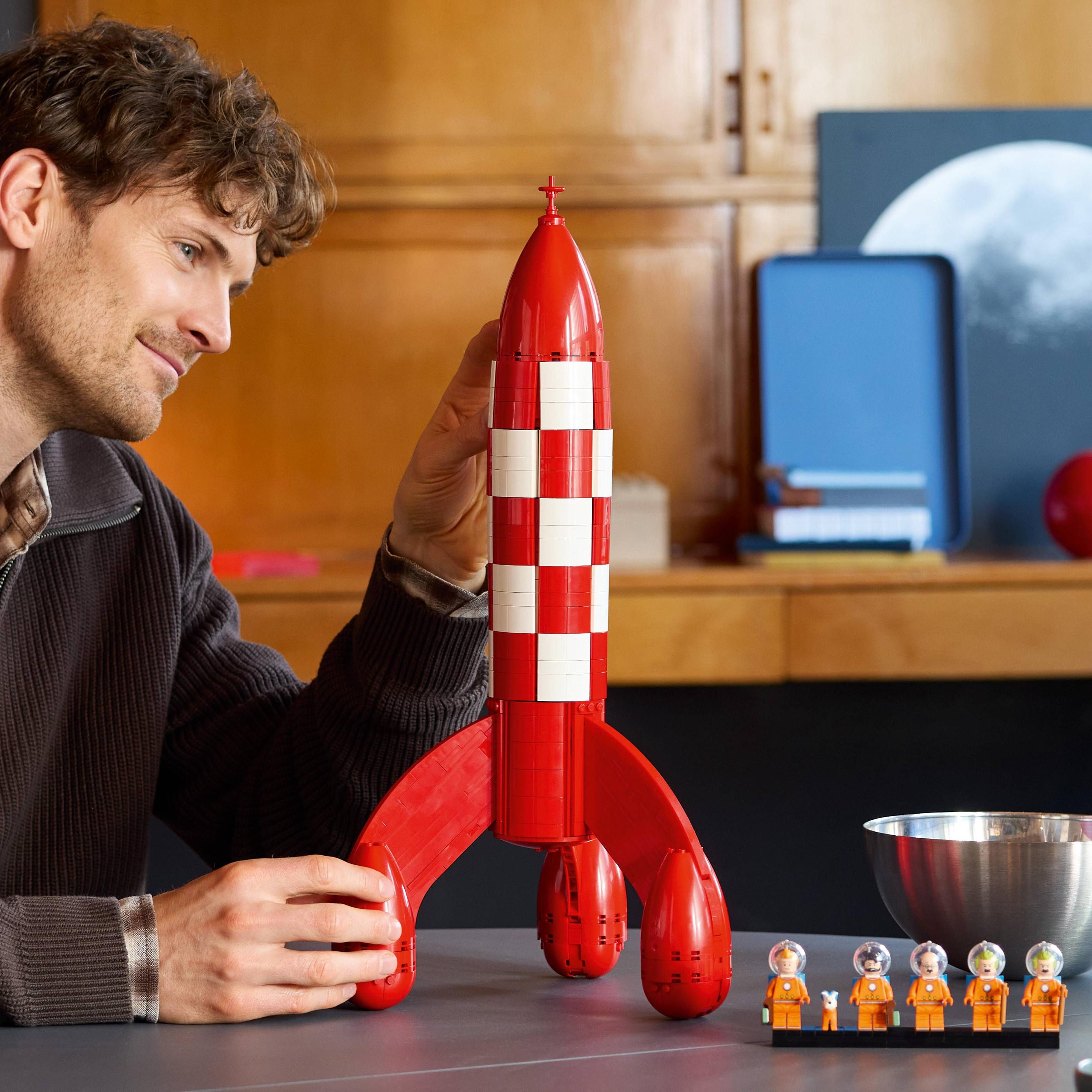 LEGO 21367 Ideas Foguetão Lunar de Tintin® (18+ anos - 1283 peças), miniatura 5