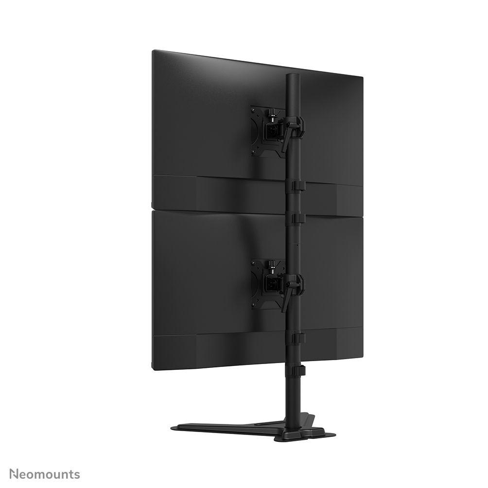 Suporte de Secretária para 2 Monitores NEOMOUNTS DS45-600BL2V (10–32″ - 9 kg por monitor - Preto), miniatura 4