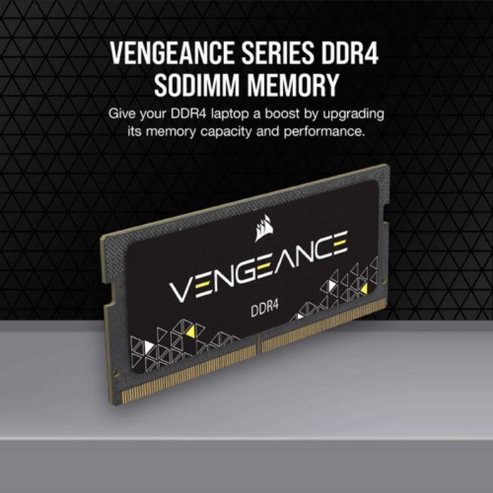 Memória RAM CORSAIR Vengeance CMSX32GX4M2A3200C22 (3200 MHz - 32 GB - SO-DIMM), miniatura 3