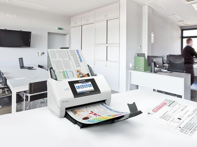 Scanner EPSON WorkForce DS-790WN (AC - Preto e Branco), miniatura 2