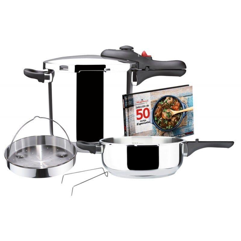 Conjunto de Panelas de Pressão Rápida MAGEFESA DB (Inox)