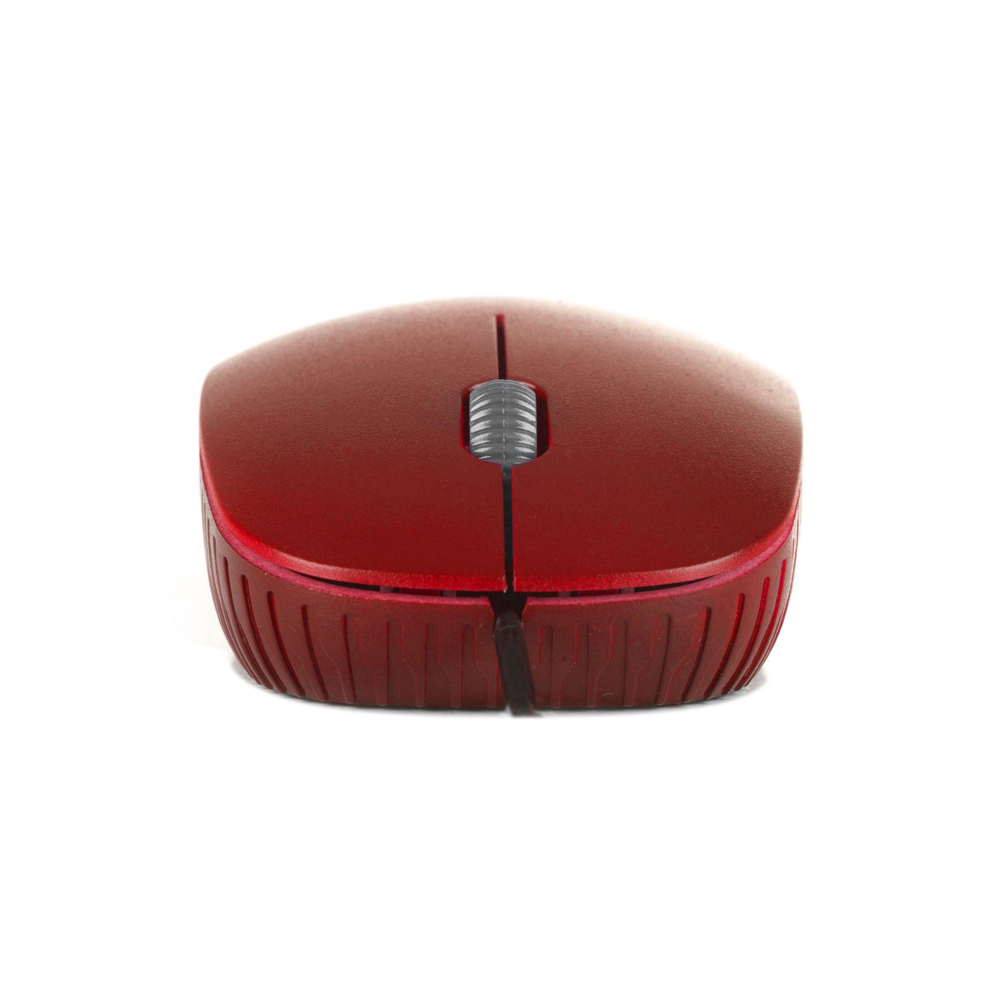 Rato NGS Flame (Mão direita - 1000 DPI - Ótico - Vermelho), miniatura 4