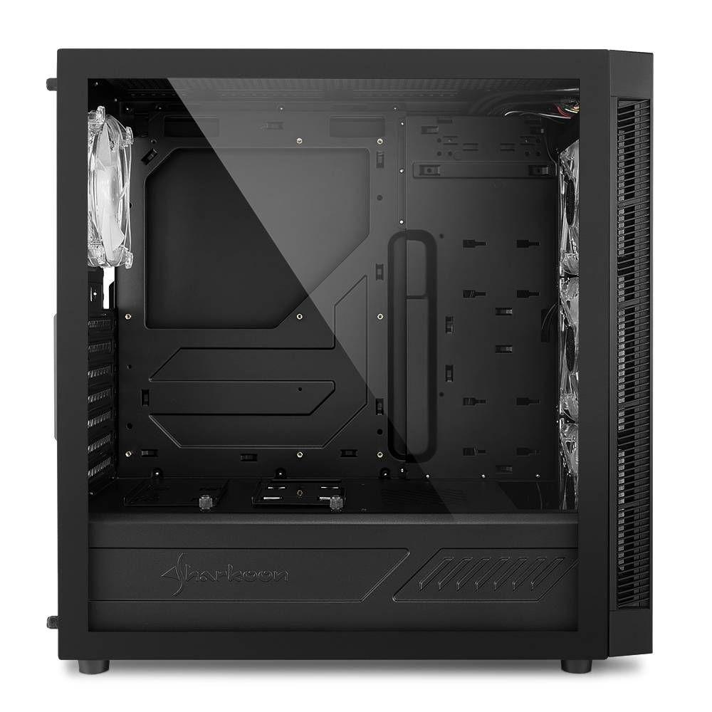 Caixa ATX SHARKOON TG5 PRO RGB (ATX, Micro ATX, Mini-ITX - Midi Tower - Mini-ITX, Micro ATX, ATX - Preto) — miniatura 5