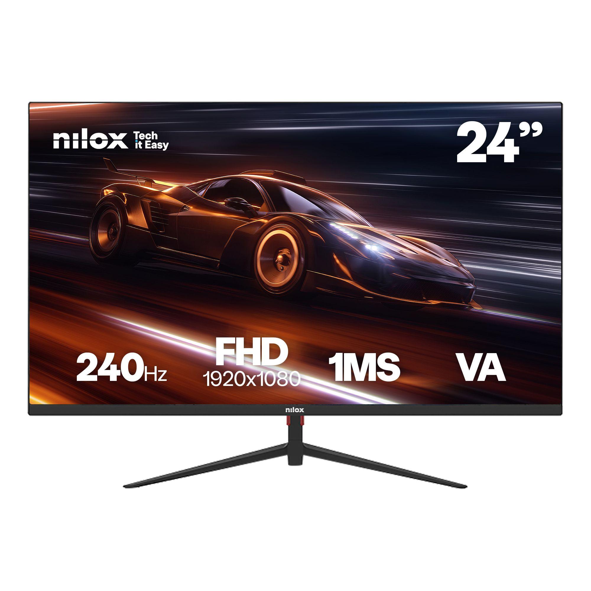 Monitor NILOX NXM24FHD2401 (24" - VA - 240 Hz - Preto)