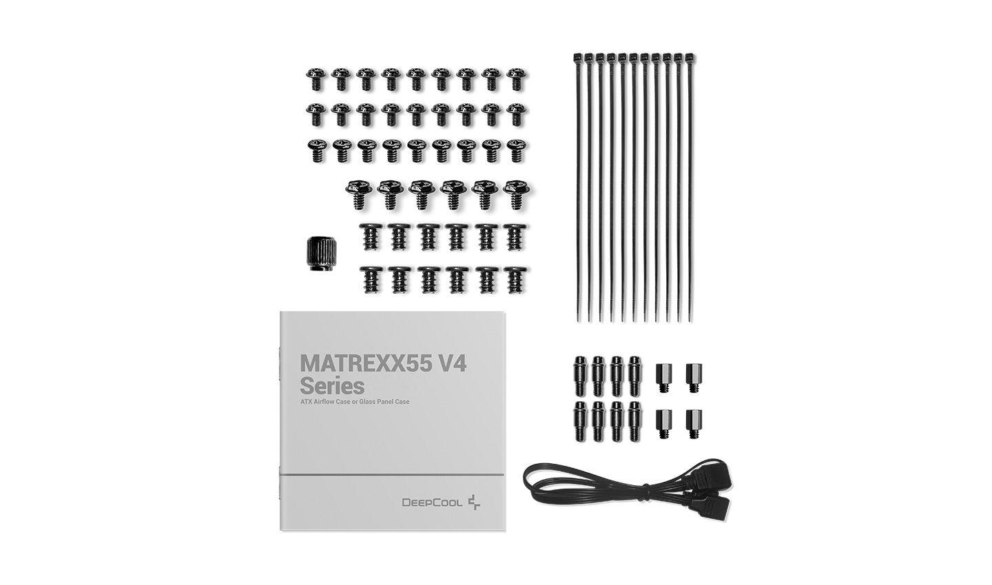 Caixa PC DEEPCOOL MATREXX 55 V4 C (ATX, micro ATX, Mini-ITX - ATX, PS2 - Midi Tower - Preto) — miniatura 12