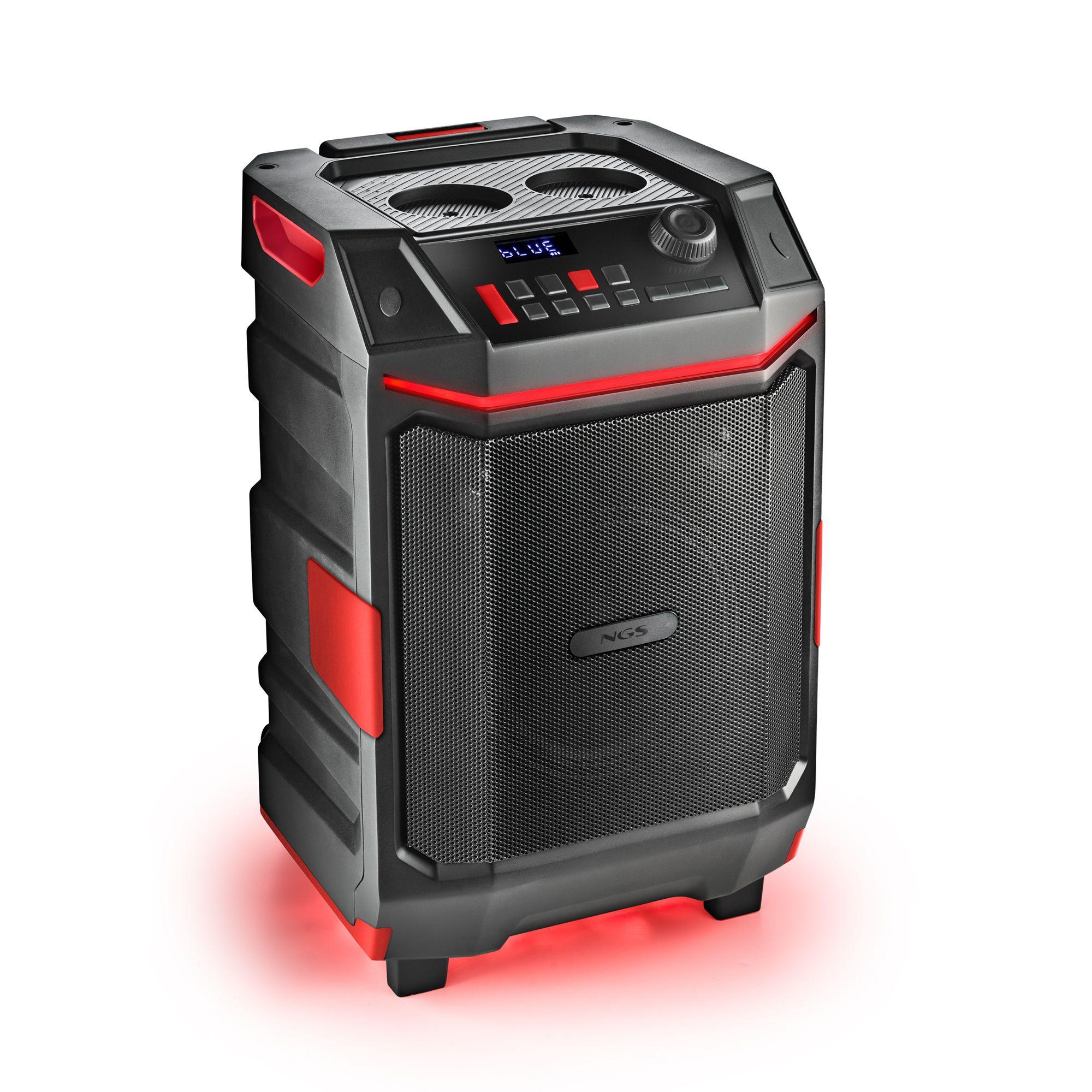 Coluna Portátil NGS WILDBASH (50 W - Sem fios - Preto)