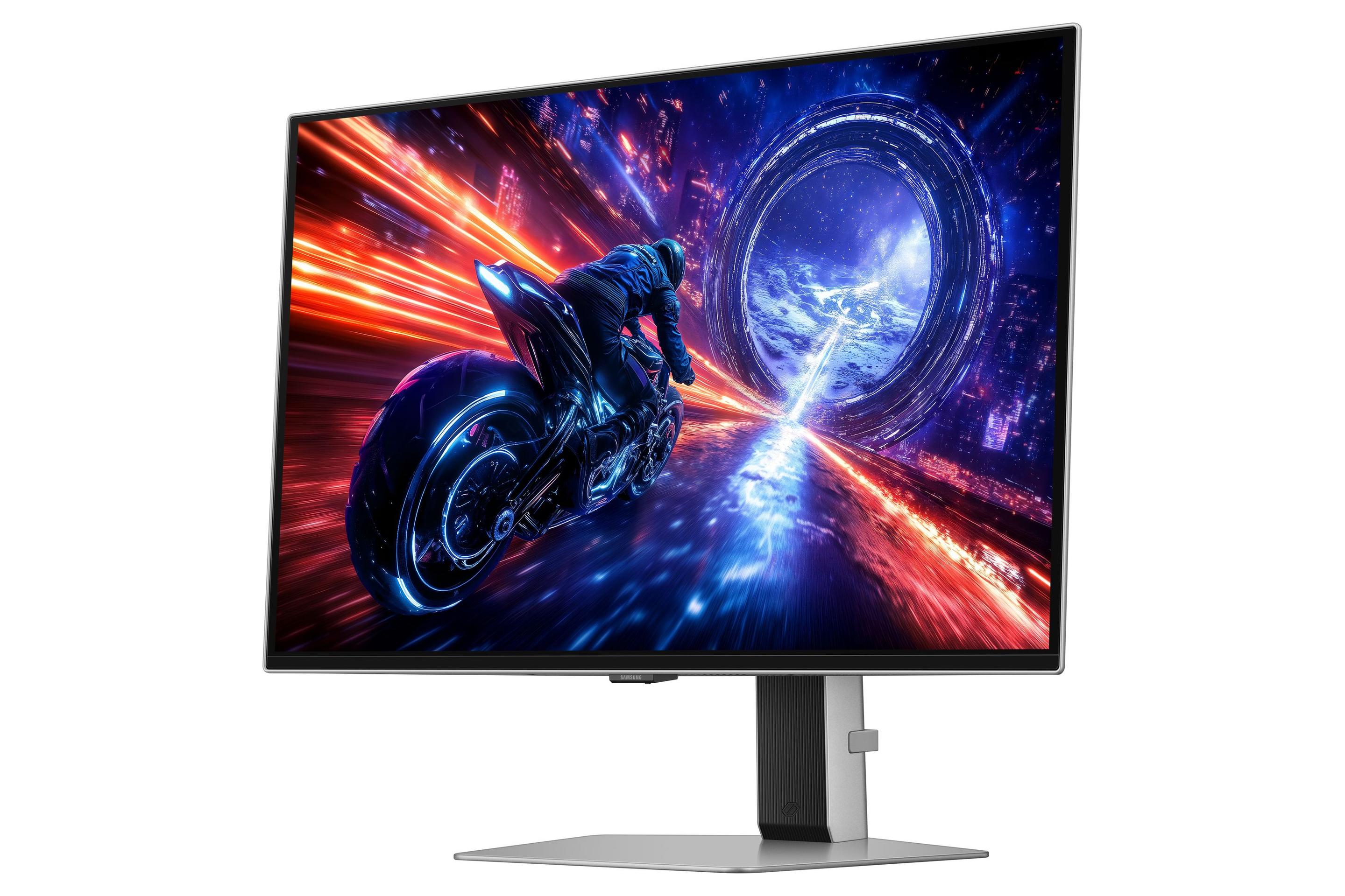 Monitor SAMSUNG Odyssey OLED G6 G60SF (27" - OLED - 500 Hz - Prateado) — miniatura 3