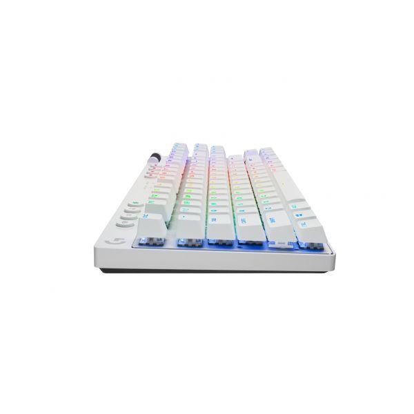 Teclado LOGITECH PRO X TKL LIGHTSPEED (Estados Unidos - Interruptor de tecla mecânico - Sem teclado numérico - Branco) — miniatura 3