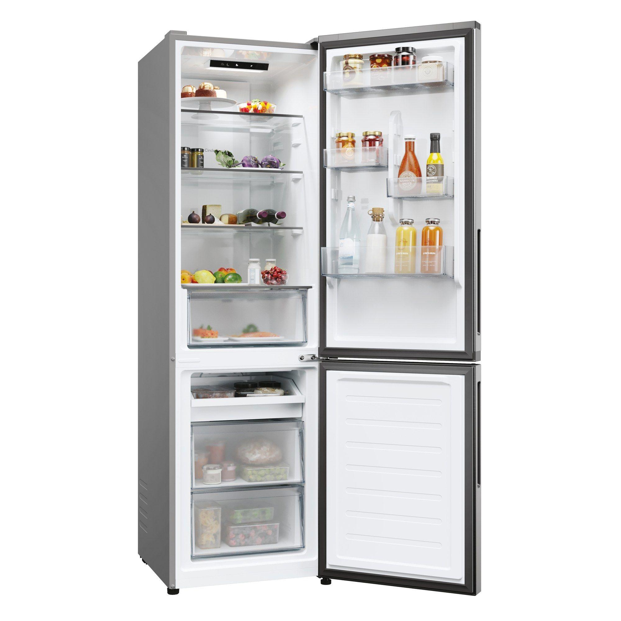 Frigorífico Combinado Independente CANDY CNCQ2T518EX (279 L - 182,5x54,5x60,2 cm - 183 cm - Inox), miniatura 5