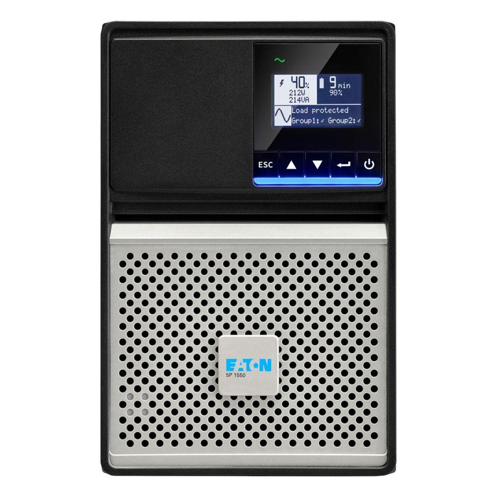 UPS EATON 5P1550iG2 (USB e RS-232 - C13; ficha de entrada C14 - Preto e Prateado)