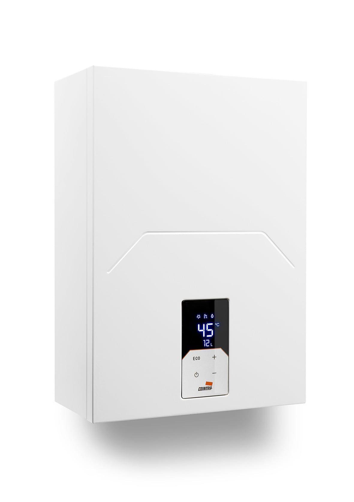 Esquentador Estanco COINTRA CETI12B+KIT ESTANDAR V16977 (Altura 52,5 cm - 53 cm - 37 cm - Branco)
