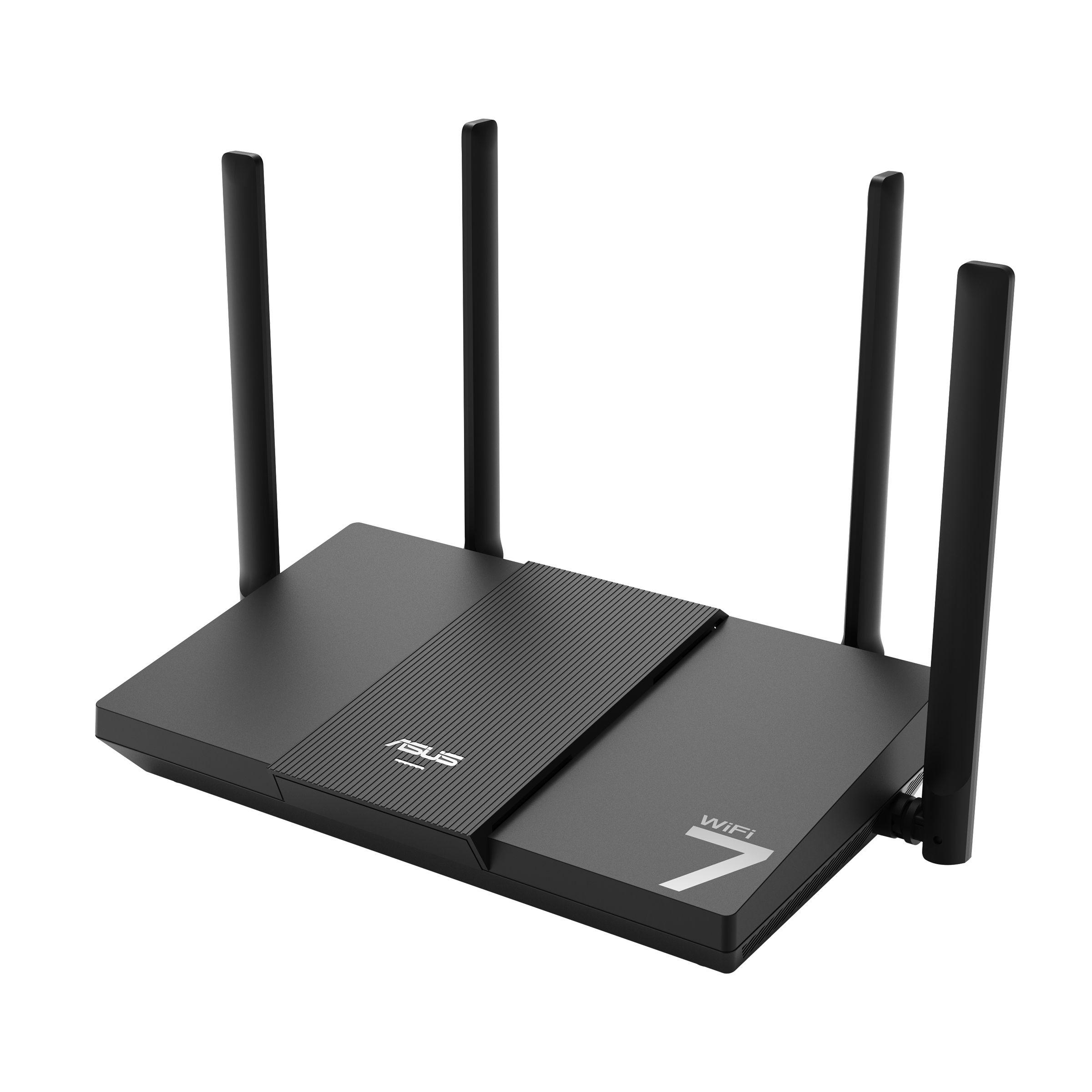 Router ASUS RT-BE50 (Wi-Fi 7 - 2882 Mbit/s - Dual-band - Preto)