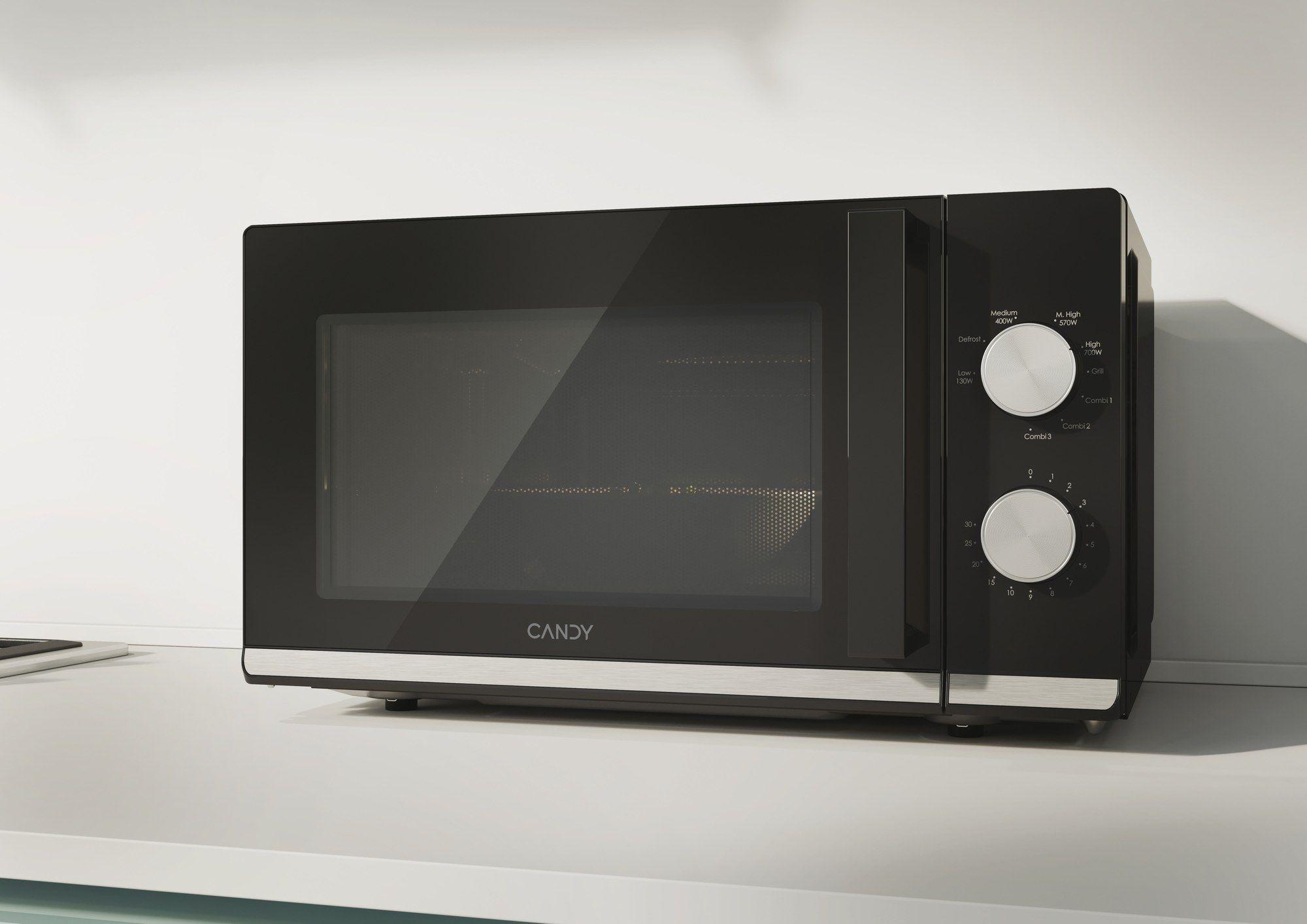 Micro-ondas com Grelhador Independente CANDY CMG20TNMB (700 W - 900 W - 20 l - Preto) — miniatura 13