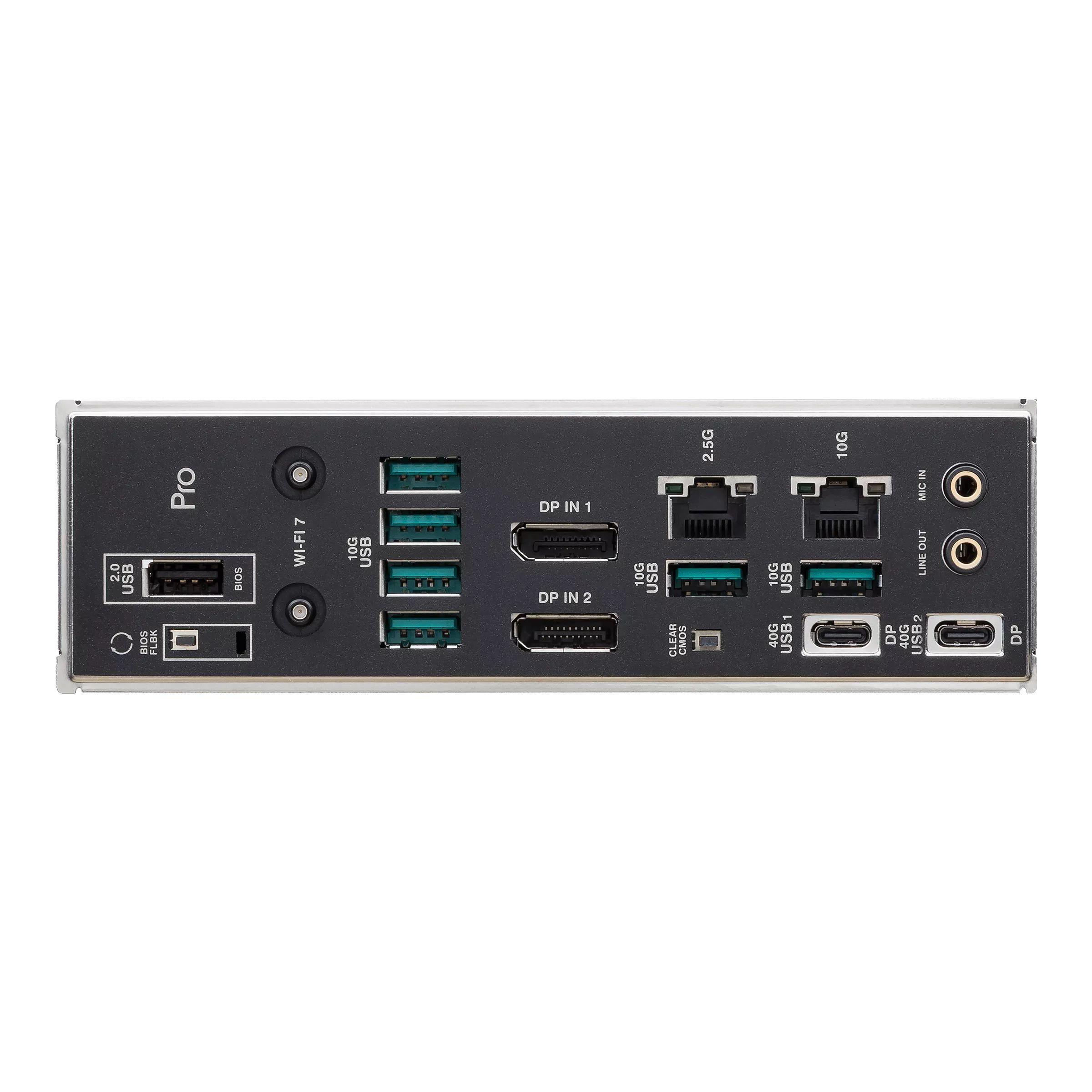 Motherboard ASUS PRO WS TRX50-SAGE WIFI A (sTR5 - CEB - Duplo canal - Alumínio e Preto), miniatura 5