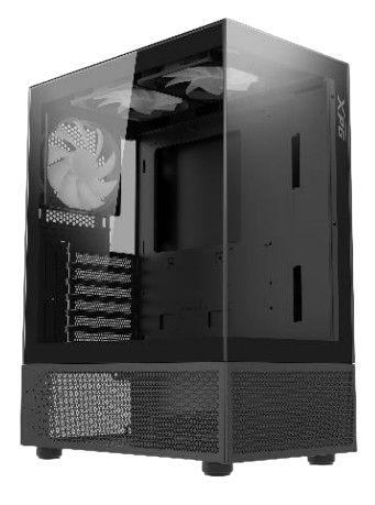 Caixa Gaming XPG Invader X Mini (ATX, Micro ATX, Mini-ITX - Midi Tower - SPCC - Preto)