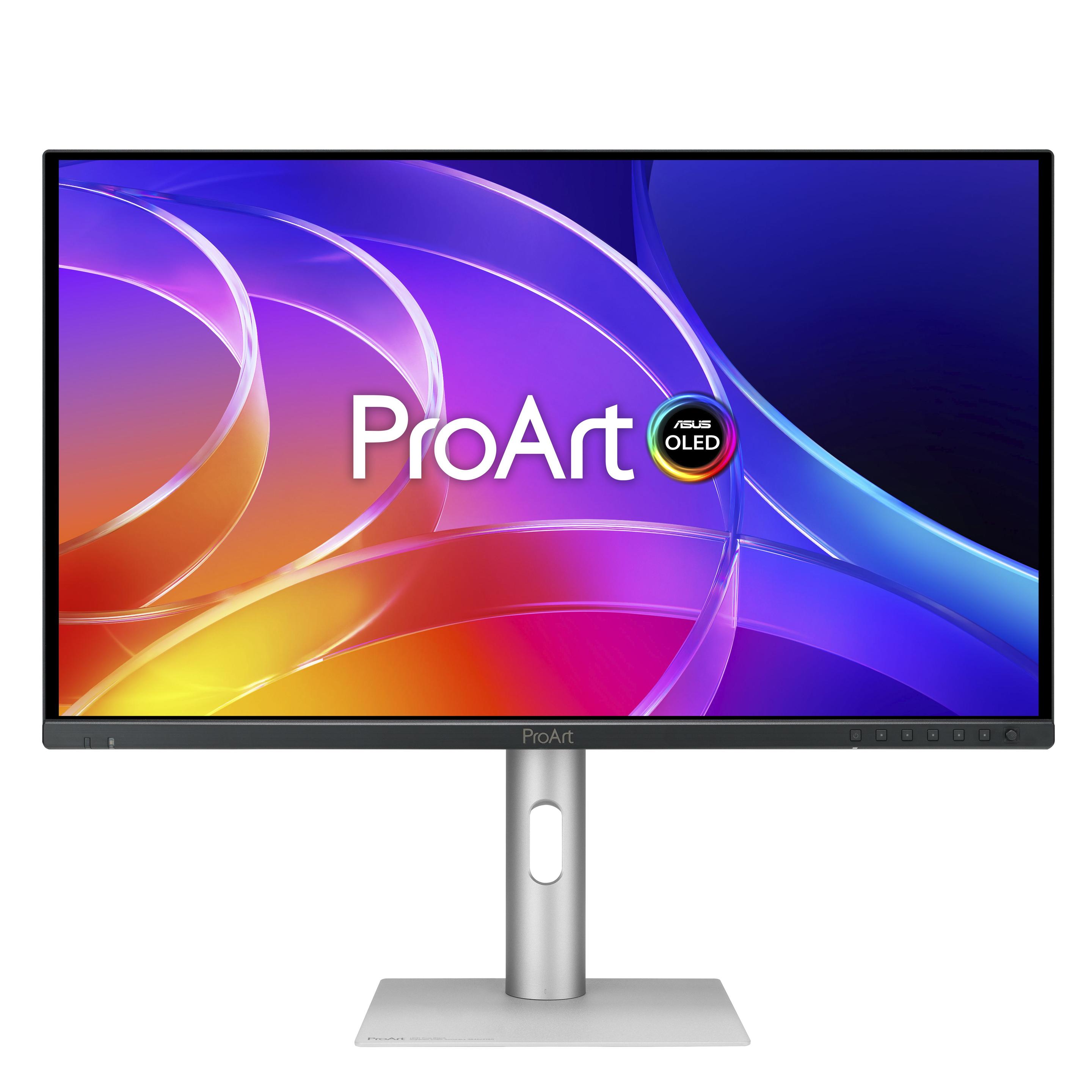 Monitor ASUS ProArt Display PA279CDV (26,5" - OLED - 120 Hz - Preto/Prateado)