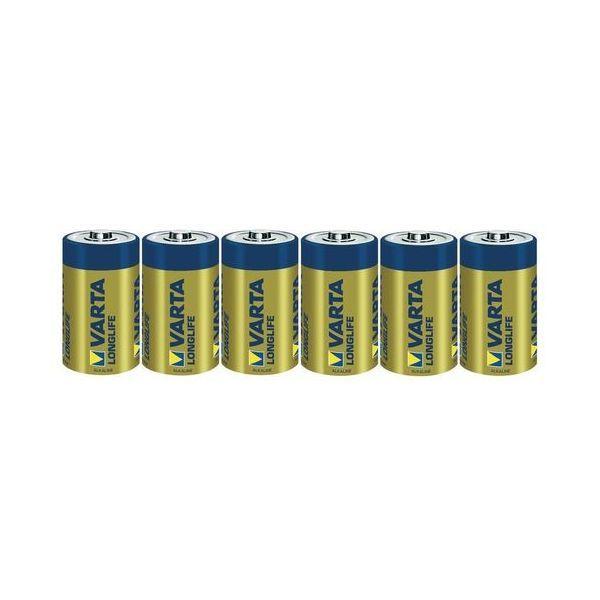 Pilhas Alcalinas VARTA Longlife Extra 04120 101 306 (Azul e Amarelo)