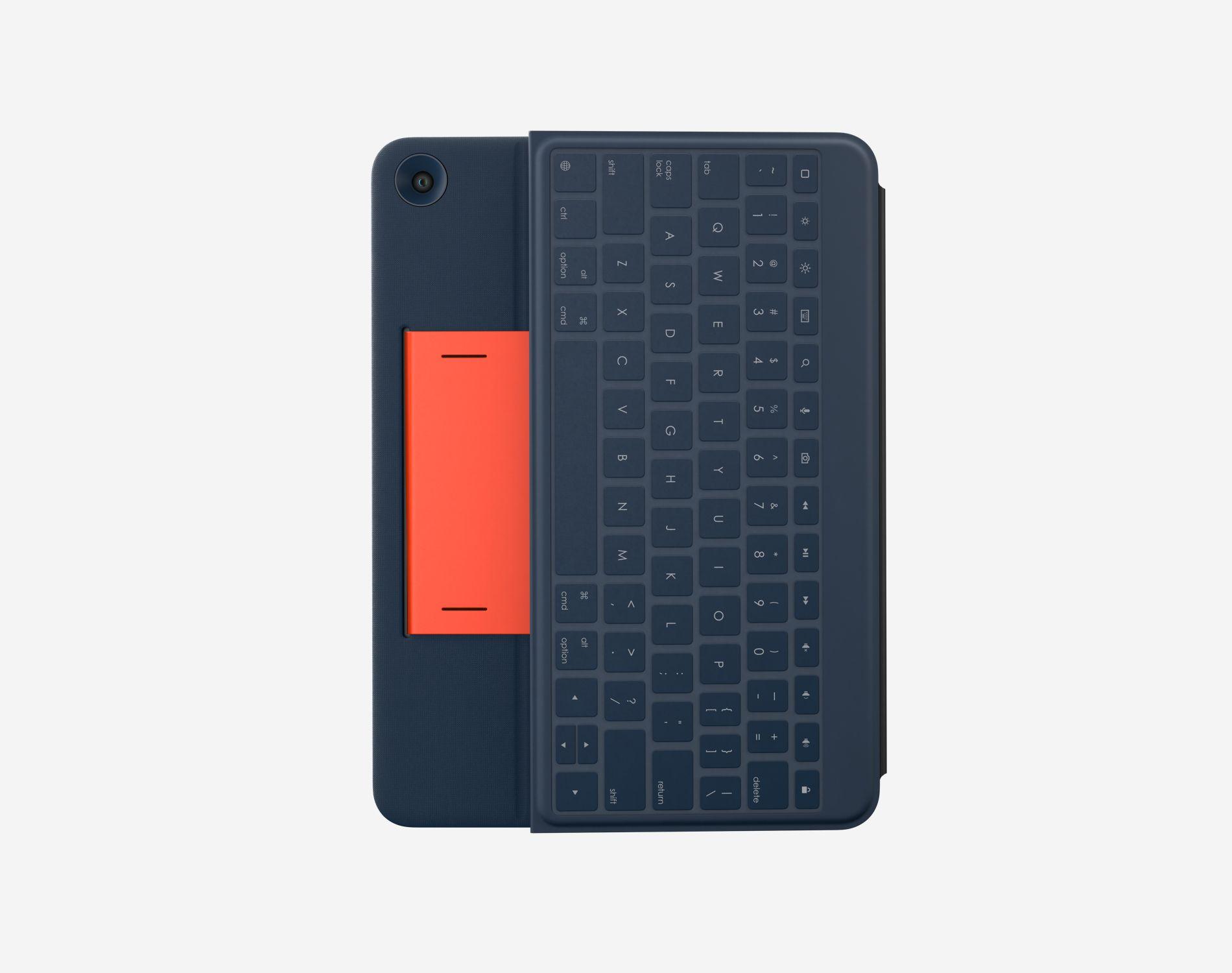 Teclado LOGITECH Rugged Combo 3 (Nórdico - Smart Connector - Acoplamento - Azul) — miniatura 8