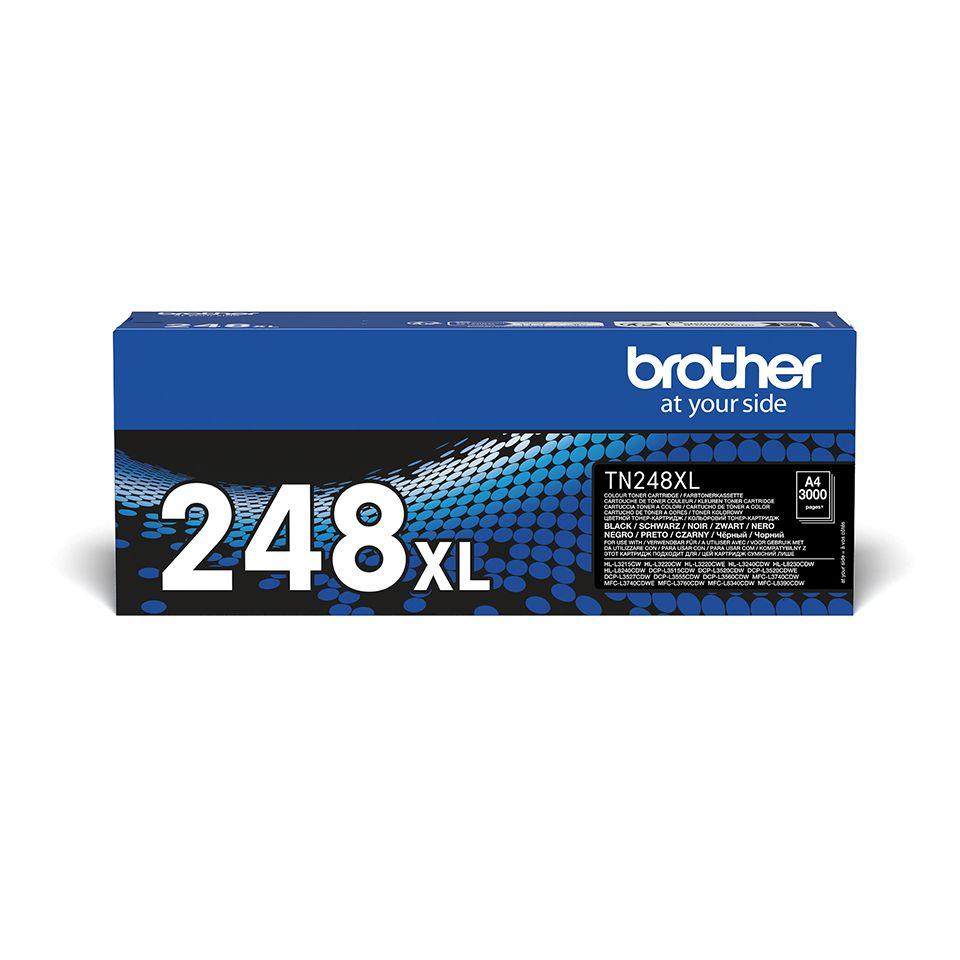 Toner BROTHER TN-248XLBK (3000 páginas - Preto)