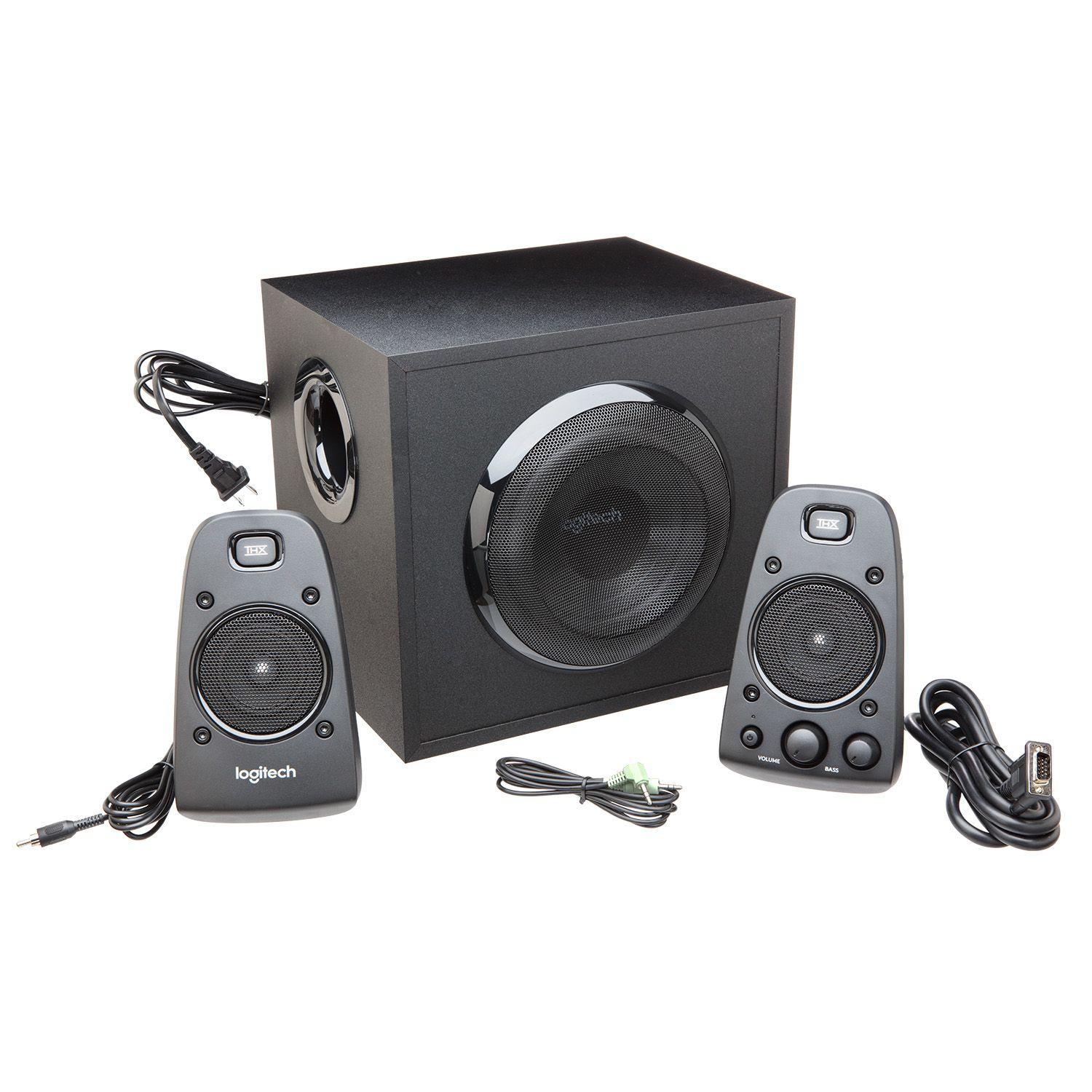 Sistema de Colunas 2.1 LOGITECH Z623 (Com fios - 200 W - 2.1 canais - Preto) — miniatura 8