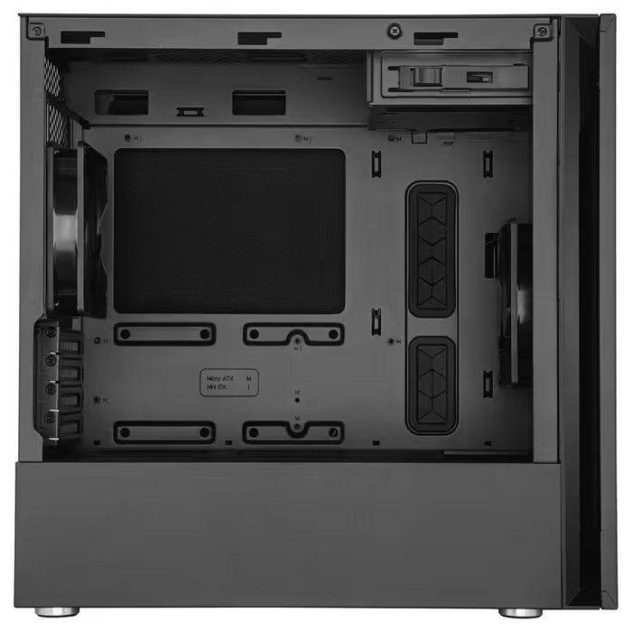 Caixa PC COOLER MASTER Silencio S400 (micro ATX, Mini-ITX - ATX, PS2 - Mini Tower - Preto) — miniatura 3