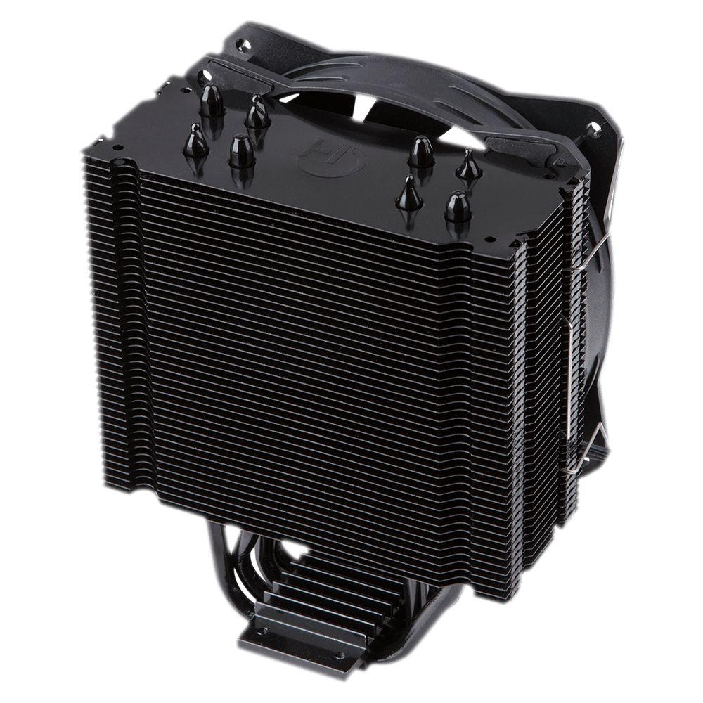 Cooler de CPU HIDITEC C12 PWM (120 mm - 1 ventoinha - 1600 RPM - Preto) — miniatura 3