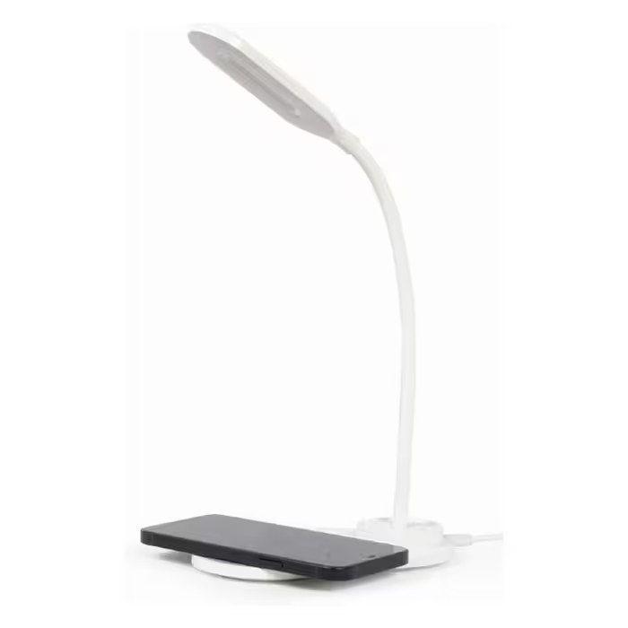 Candeeiro de Secretária GEMBIRD TA-WPC10-LED-01-W (Branco) — miniatura 2