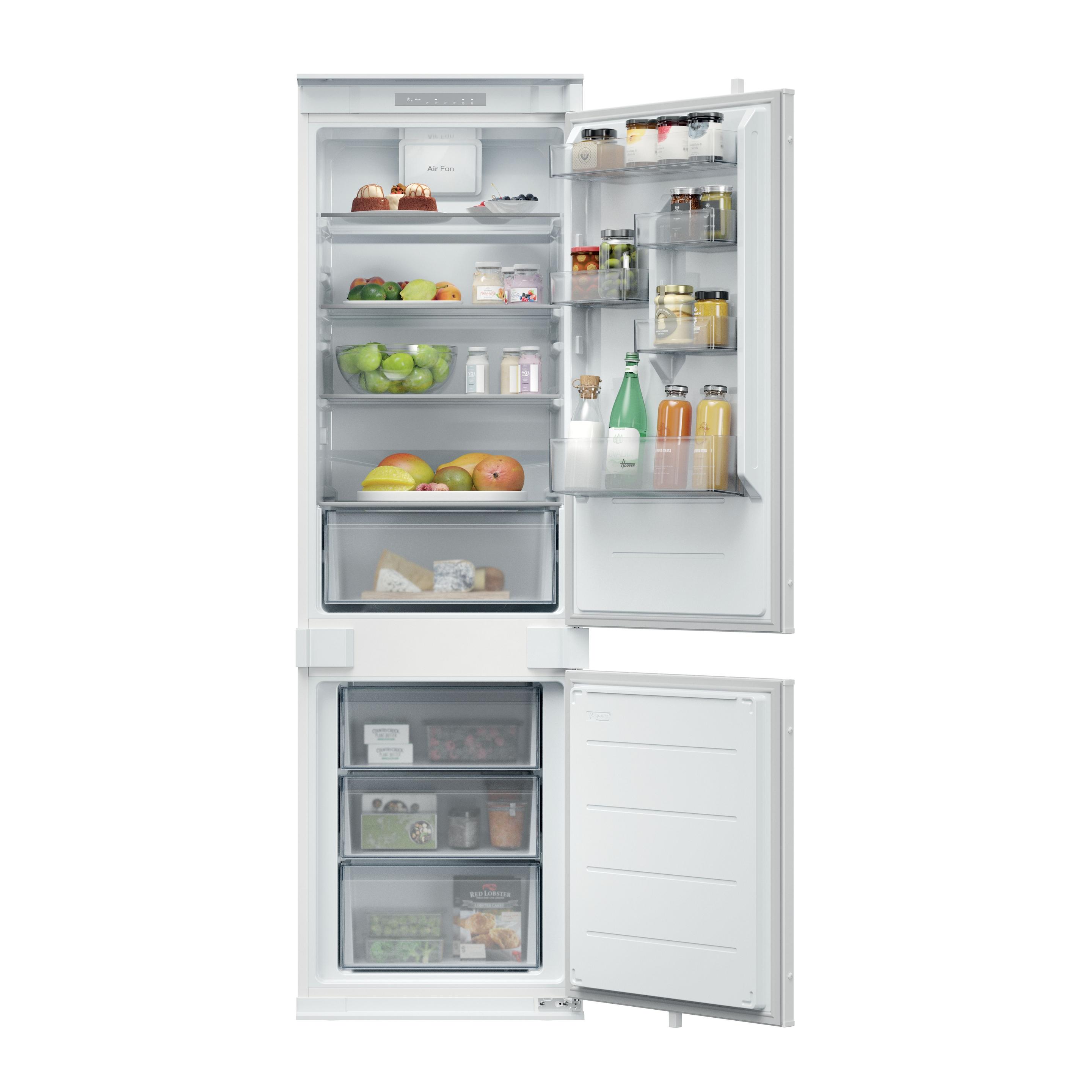 Frigorífico Combinado de Encastre HOOVER HONBQL3518EV (268 L - hOn - 177,3x54x55 cm - Branco)