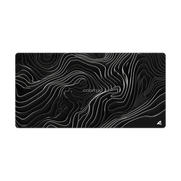 Tapete de Rato SHARKOON SKILLER SGP40 D15 (Preto/Branco)