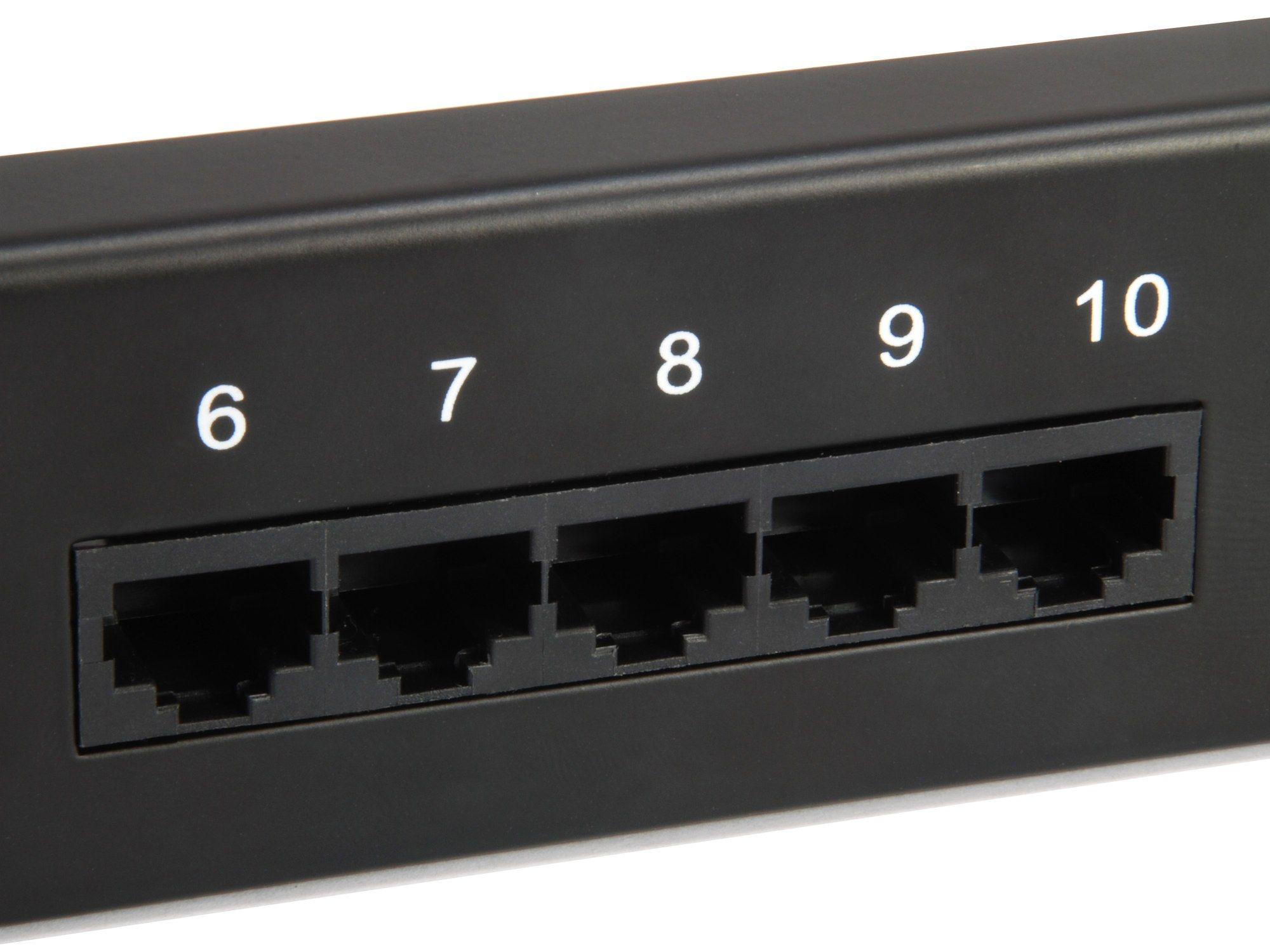 Painel de Patch EQUIP 125298 (24 Portas RJ-45 Cat3 1U - Preto) — miniatura 3