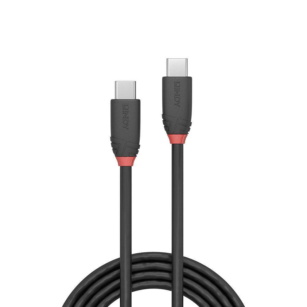 Cabo USB-C LINDY 36907 (1,5 m - USB C - Preto) — miniatura 2