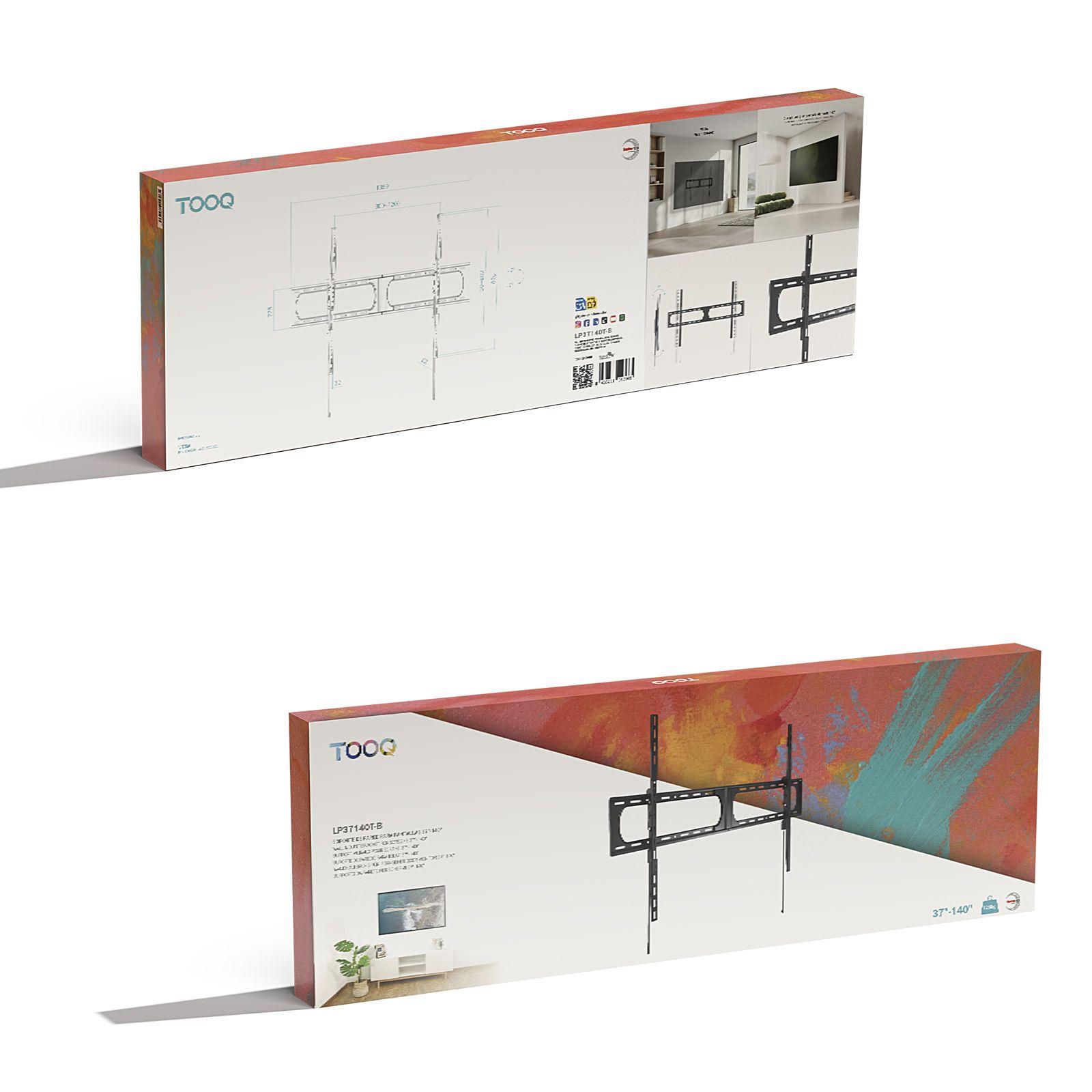 Suporte de Parede para TV TOOQ LP37140T-B (37-140" - VESA 1200 x 800 mm - Preto), miniatura 9