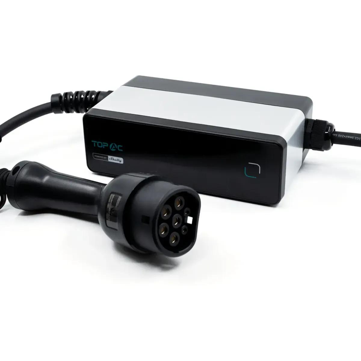 Carregador Portátil para Veículo Elétrico SHELLY TopAC EVE01-11R (11 kW - Preto), miniatura 4