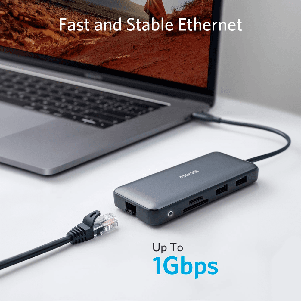 Hub USB-C ANKER PowerExpand A8380B (Prateado), miniatura 4