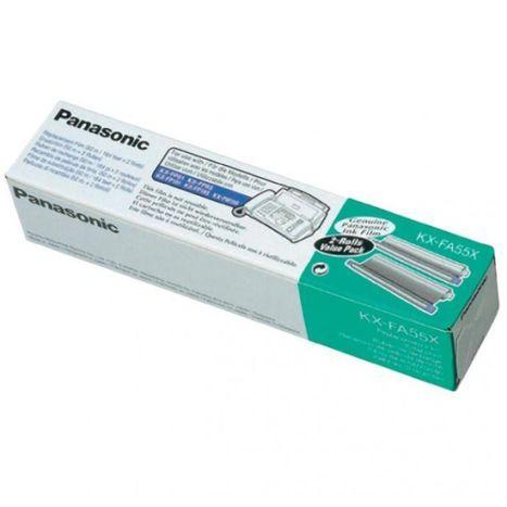 Fita de Transferência Térmica PANASONIC KXFA55X (280 páginas - Preto)