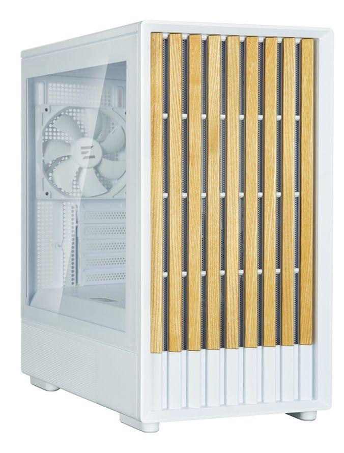 Caixa de Computador ZALMAN P10 NAMU (Micro ATX, Mini-ITX - ATX, MicroATX, Mini-ITX - Mini Tower - Branco)