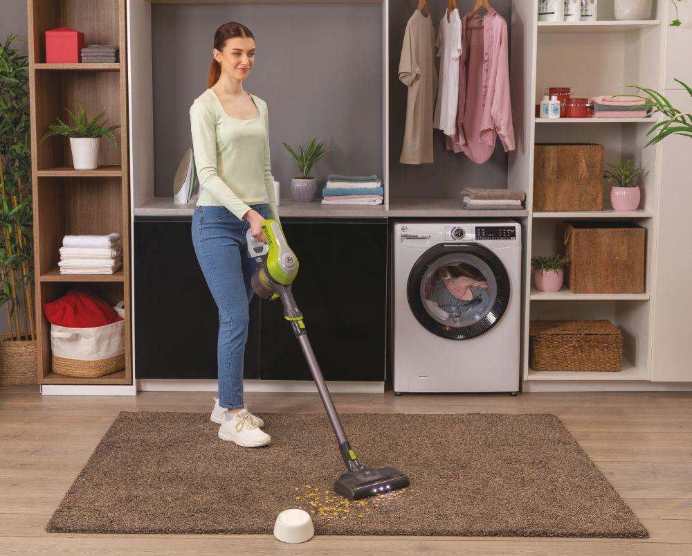 Aspirador Vertical HOOVER HF110H011 (Altura 112 cm - Cinzento/Lima) — miniatura 18